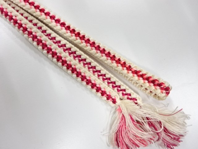  正絹　手組帯締め